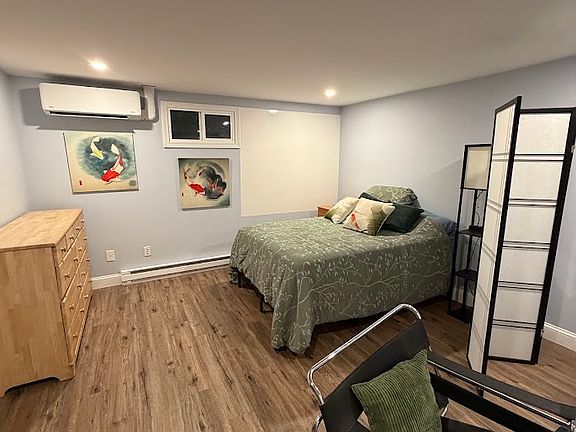Bedroom area (photo taken at night- is usually brighter)