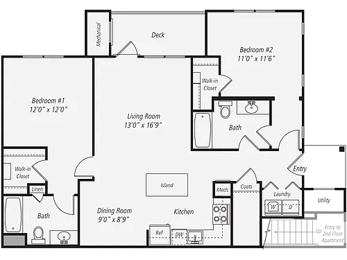 Floor plan BD3
