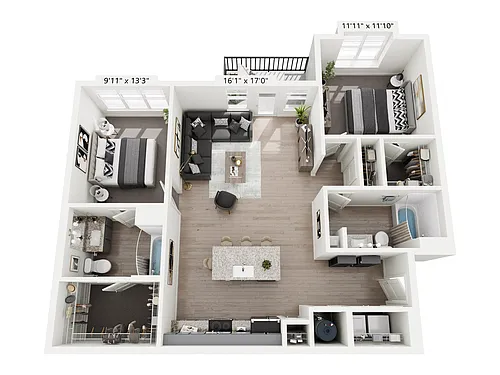 Floor plan Veranda