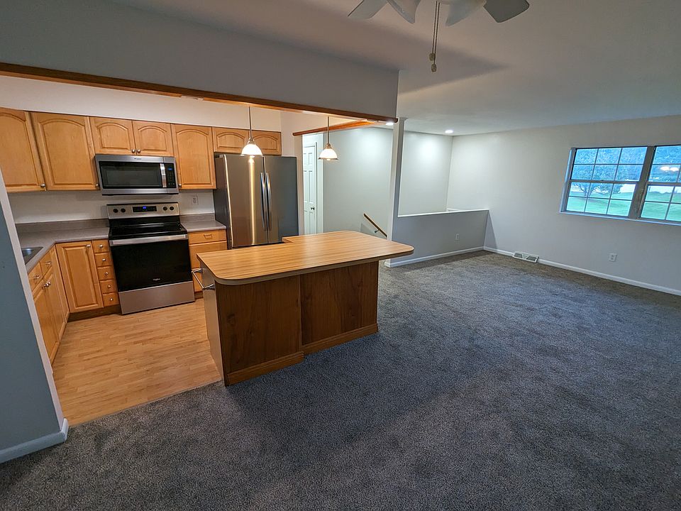 Kitchen, Living, Dining (Open Concept)