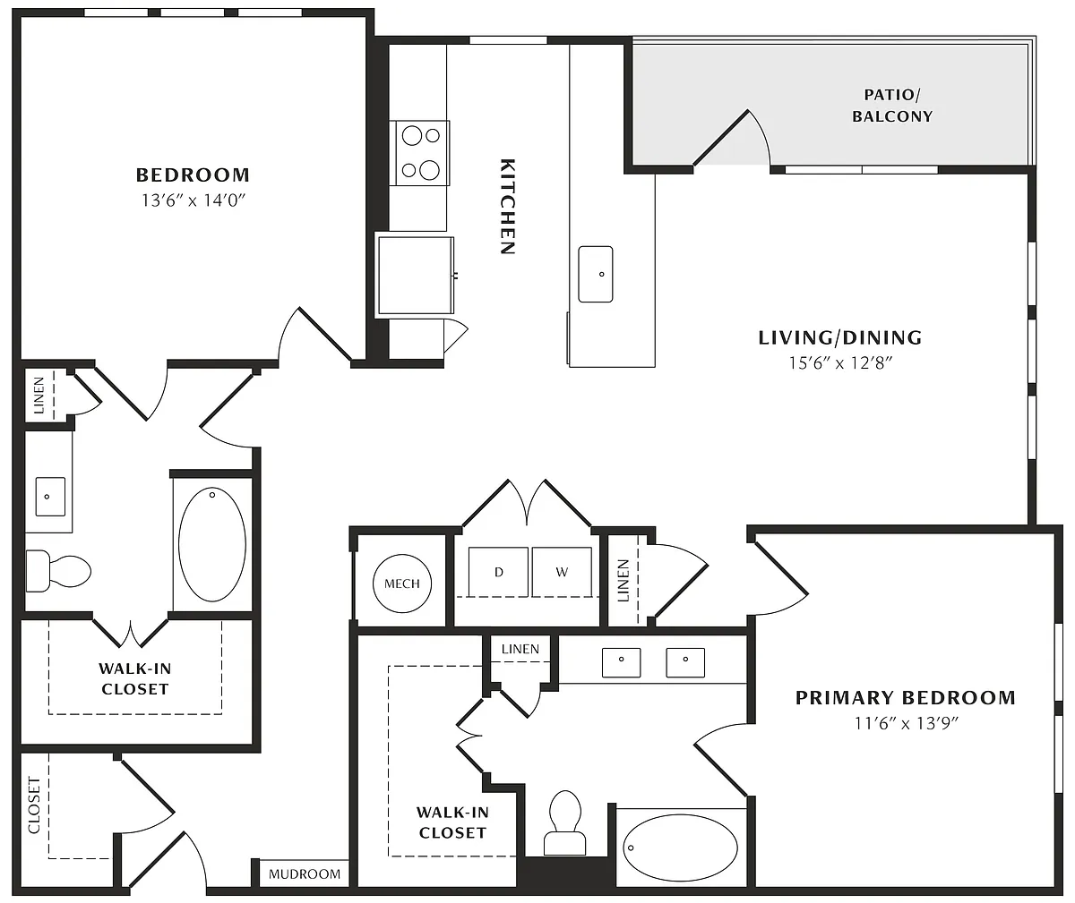 Floor plan B8