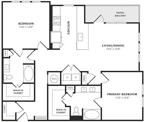 Floor plan B8