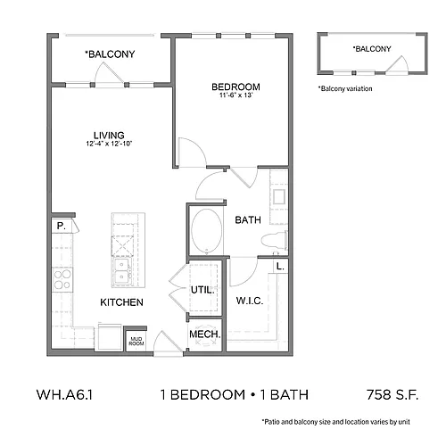 Floor plan WH.A6.1