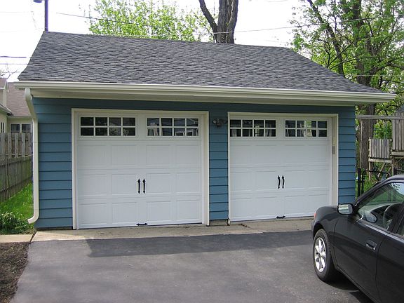 New garage doors