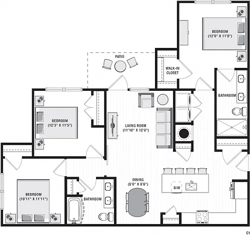 Floor plan C1