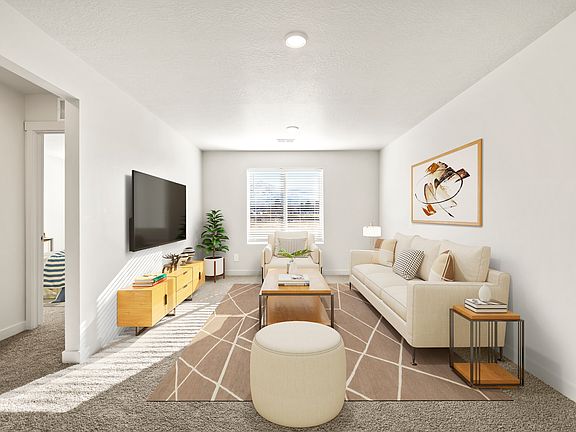 The Solitude floorplan interior image at a Meritage Homes community in Tooele, UT.