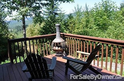 Deck from LR & master - over pond