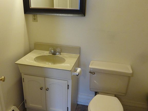 1/2 Bath On 1st Floor (Also where Laundry Hookups Are)