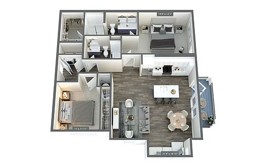 Floor plan Weiss
