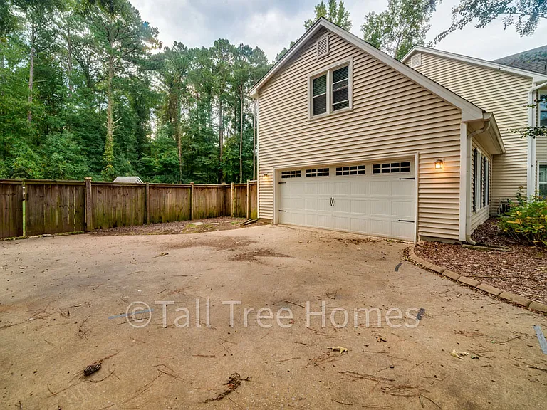 Driveway and Garage