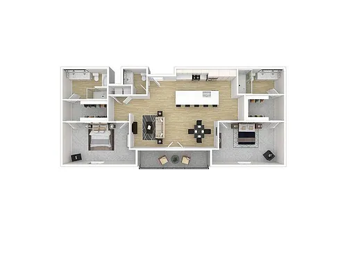 Floor plan 2X25