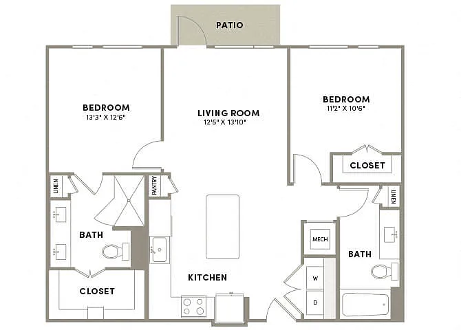 Floor plan B1