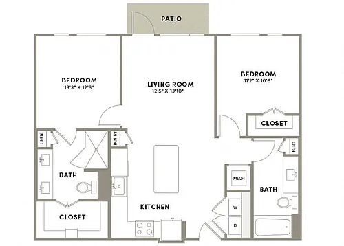 Floor plan B1