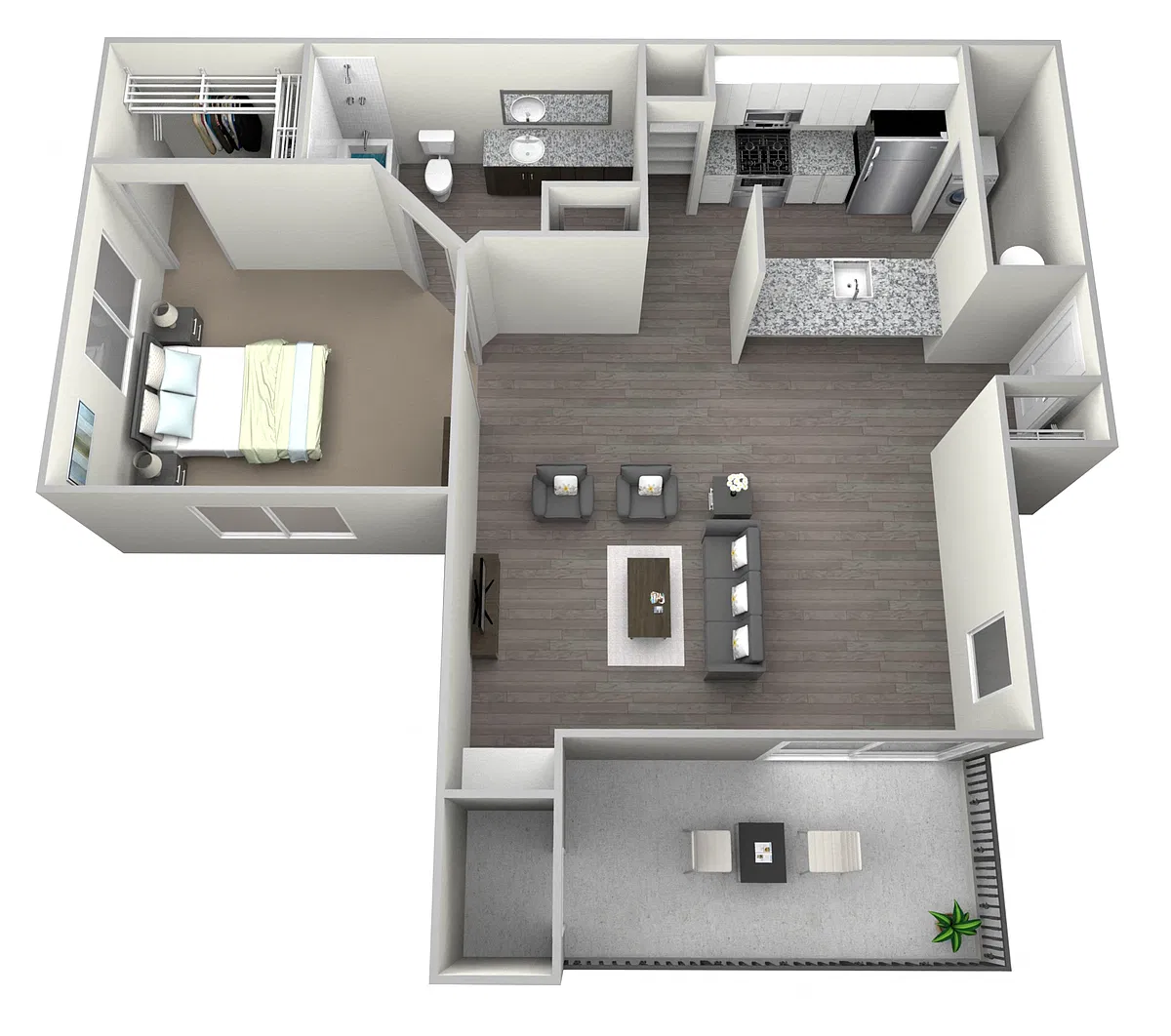 Floor plan Hawthorne