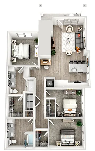 Floor plan C1A