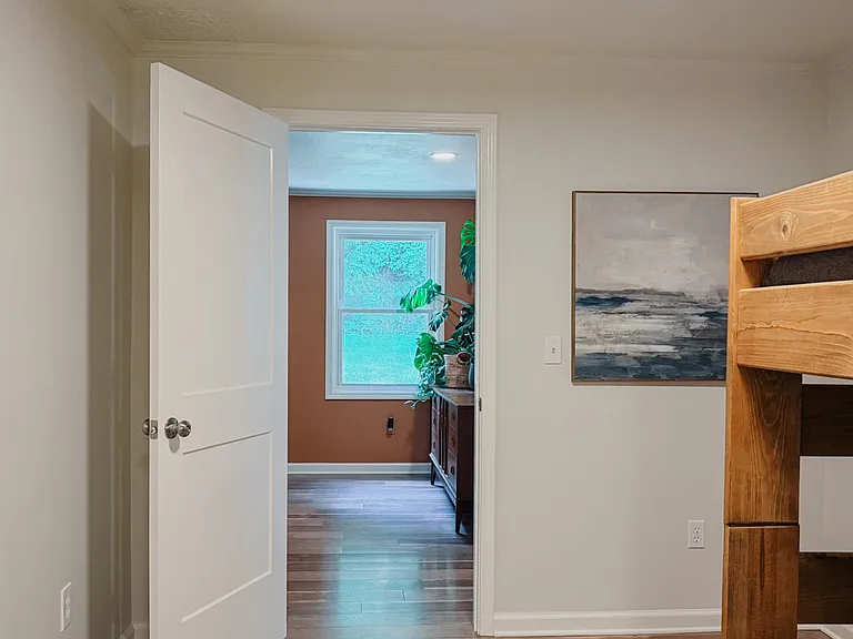 Room to set up a work or study nook