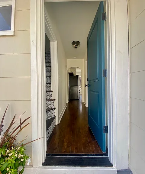 Backdoor entry.