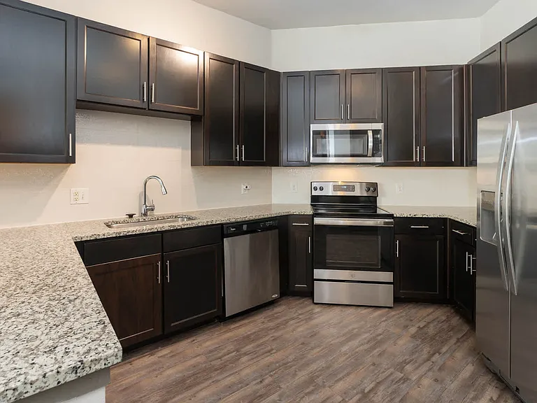 Kitchen with Stainless Steel Appliances