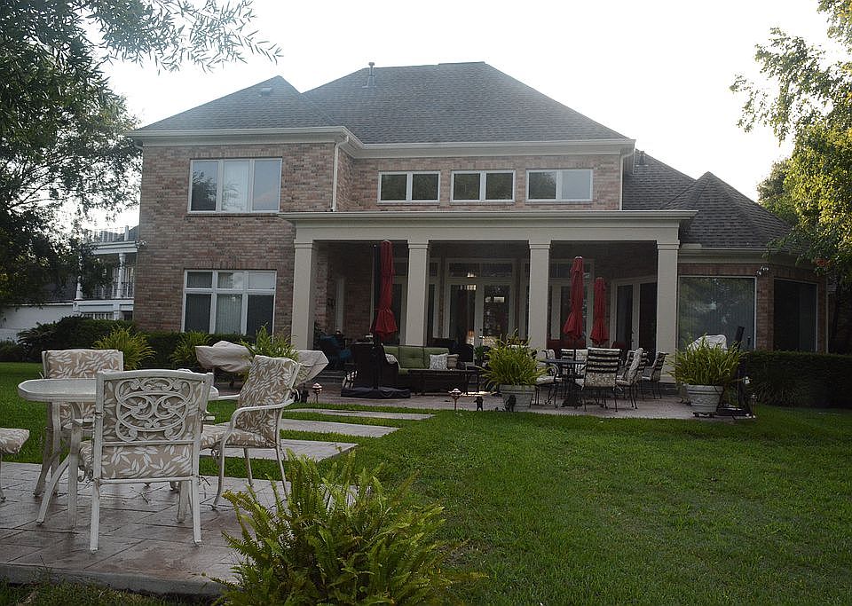 BACK YARD VIEW