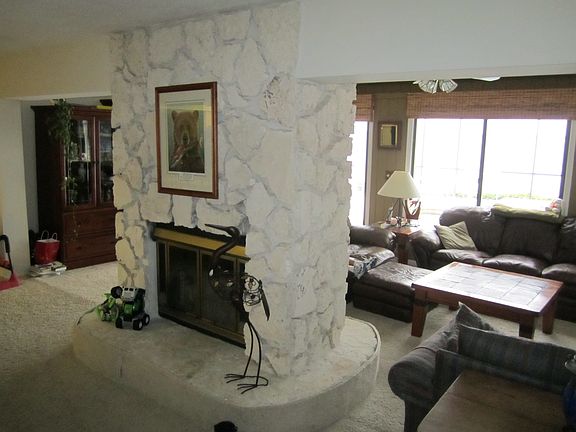 Coral fireplace