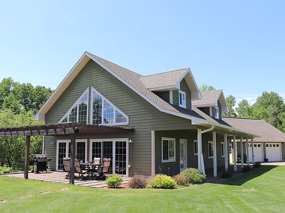 Beautiful patio with pergola