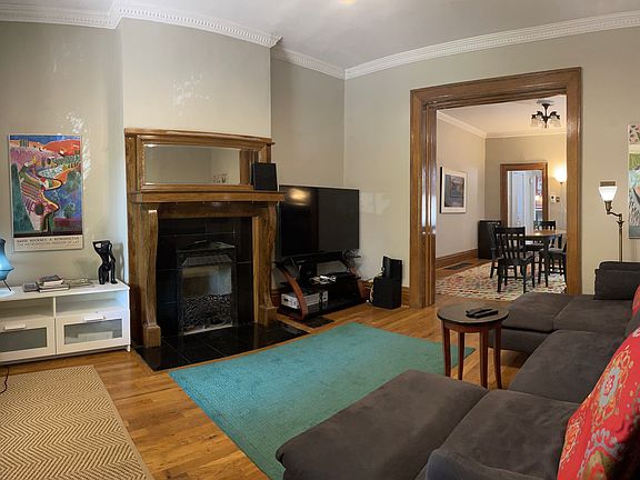 First floor - living room and diningroom beyond