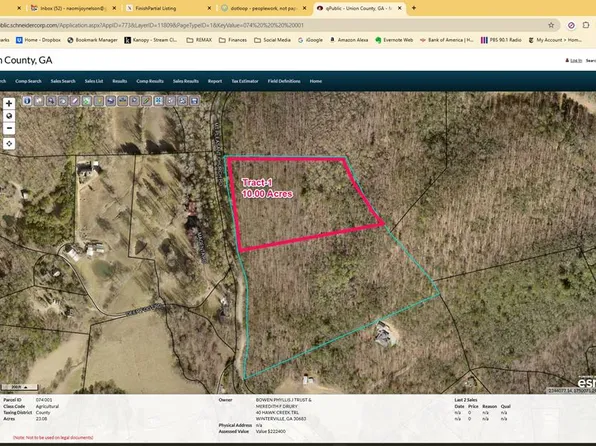 Mount Pleasant Church Rd, Blairsville, GA 30512