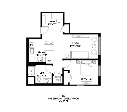 Floor plan B5