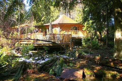 exterior of cabin