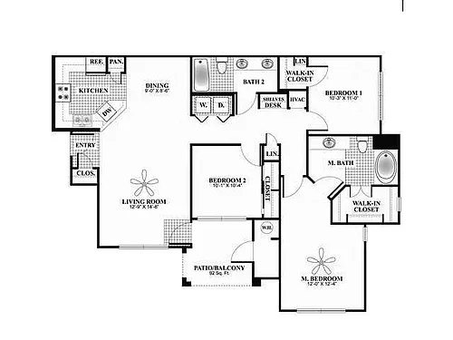 Floor plan C1-Peak (Premium)