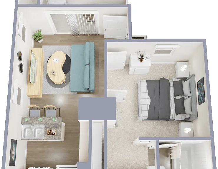 Plan 1 Floorplan Diagram