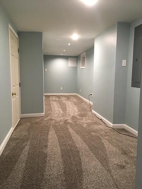 Basement hallway