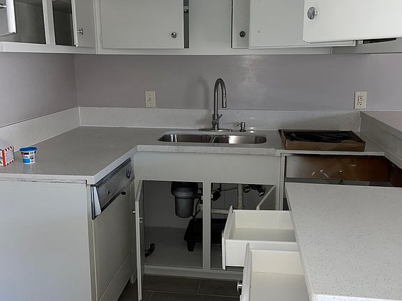 Kitchen is currently being remodel