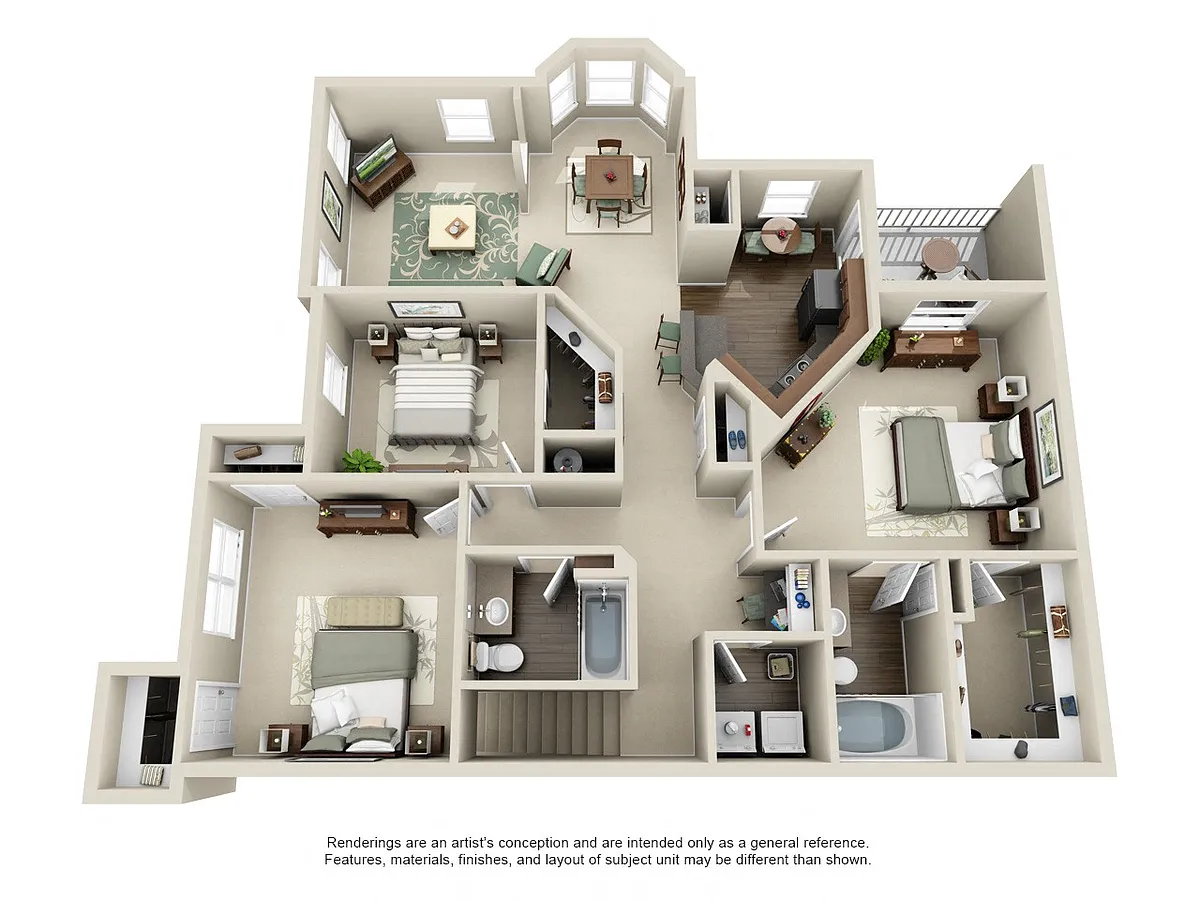 Floor plan C1U