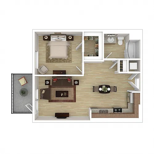 Floor plan The Chicago