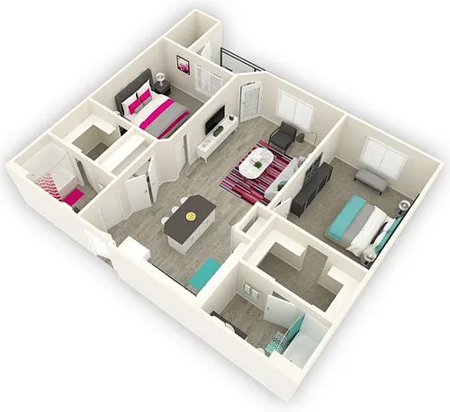 Floor plan Willow