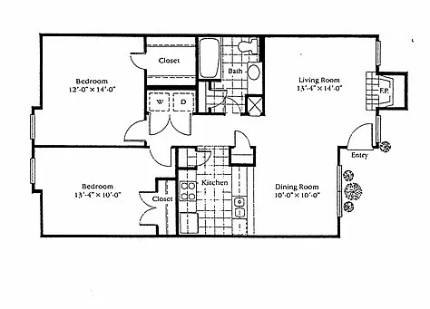 Floor plan B3
