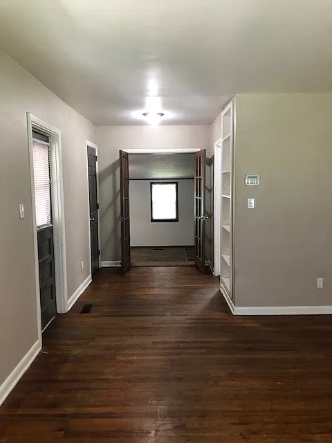 living room with hard wood floors - 414 Revell Dr