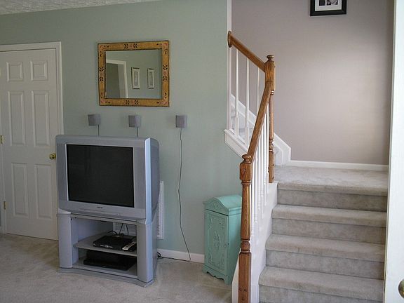 Stairs leading upstairs