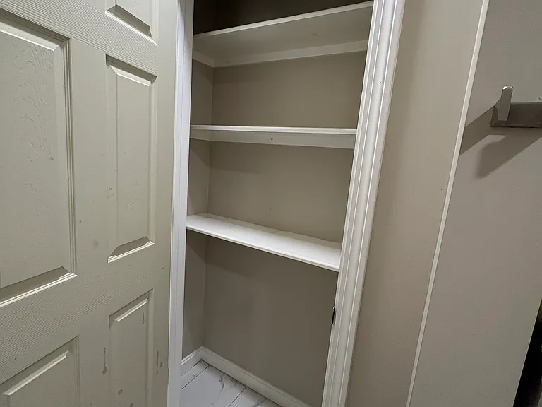 Bathroom Storage Area
