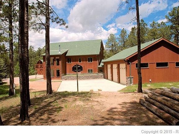 Note the large concrete parking apron