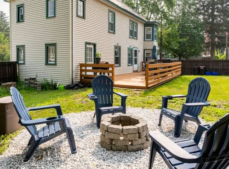Shared Firepit Area and Yard