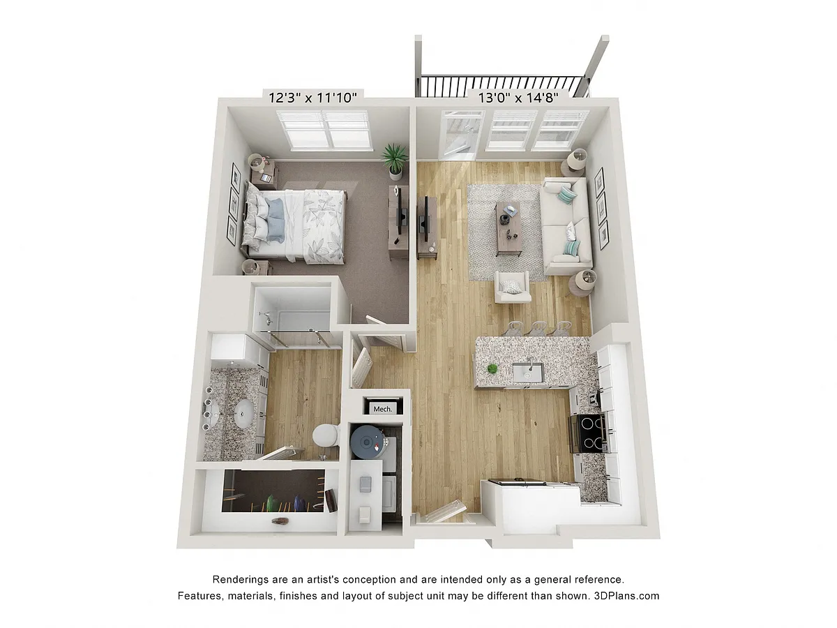 Floor plan A3 - Topaz