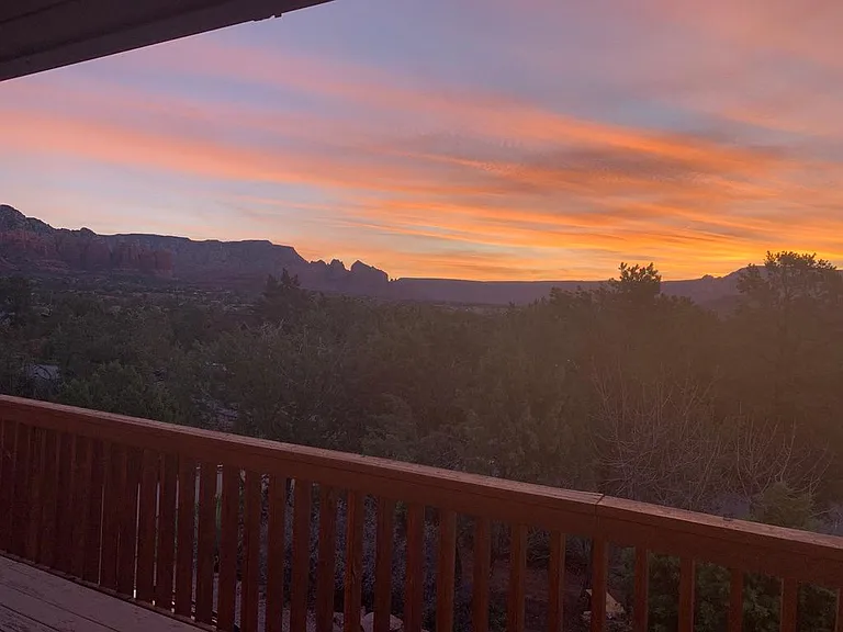 Sunsets from the deck