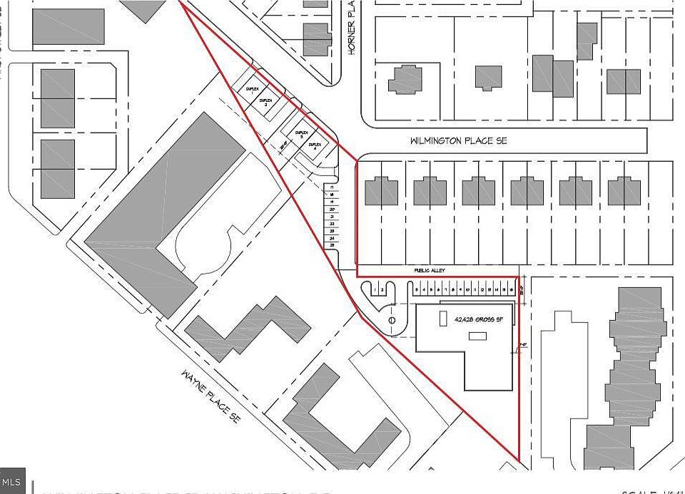 2nd image of Vacant Lots 803 44 5 7 Wilmington Pl SE