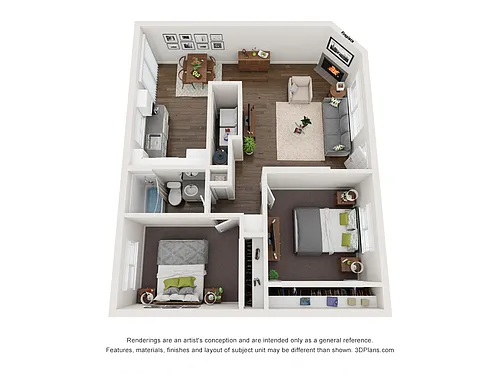 Floor plan Willamette
