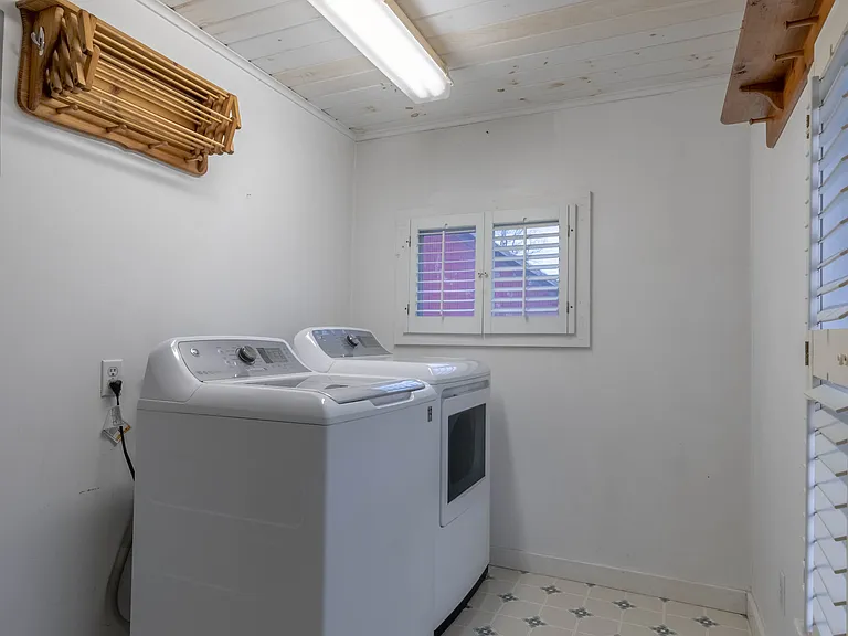 Laundry room next to the upstairs bathroom. Washer/Dryer included.