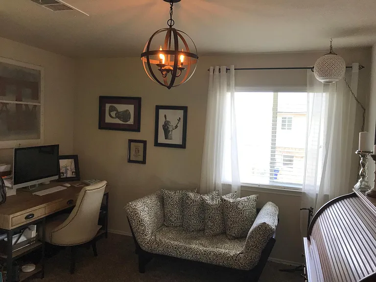 Upstairs loft/ office
