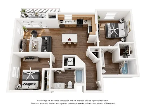 Floor plan B3