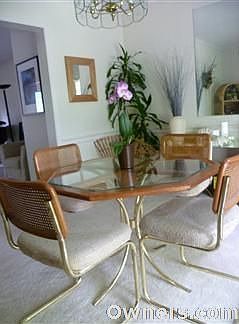 Dining Room opening into Music Room.